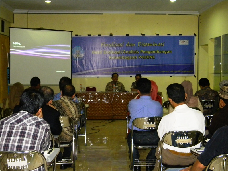 Desiminasi Evaluasi Pengembangan Kelembagaan di BP PAUDNI