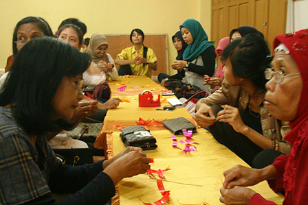 Belajar Buat Hantaran Pengantin di BPPNFI