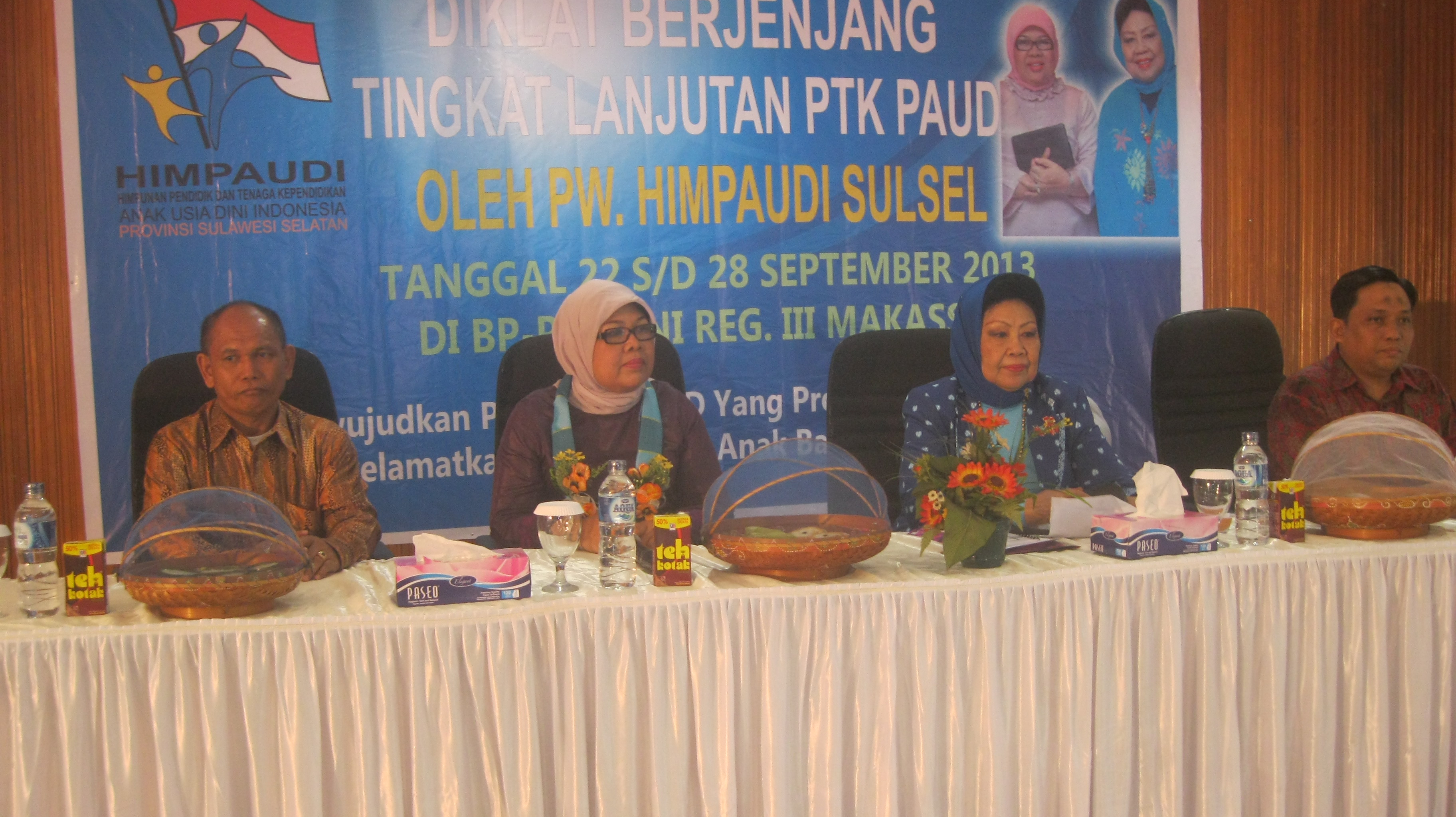 HIMPAUDI Provinsi Sulsel Melaksanakan Diklat Pendidik Paud Tingkat Lanjutan