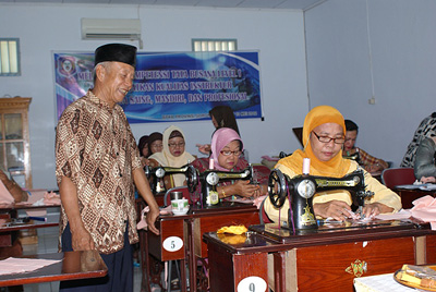 20 Instruktur Kursus Tata Busana se Provinsi Gorontalo diuji Kompetensi